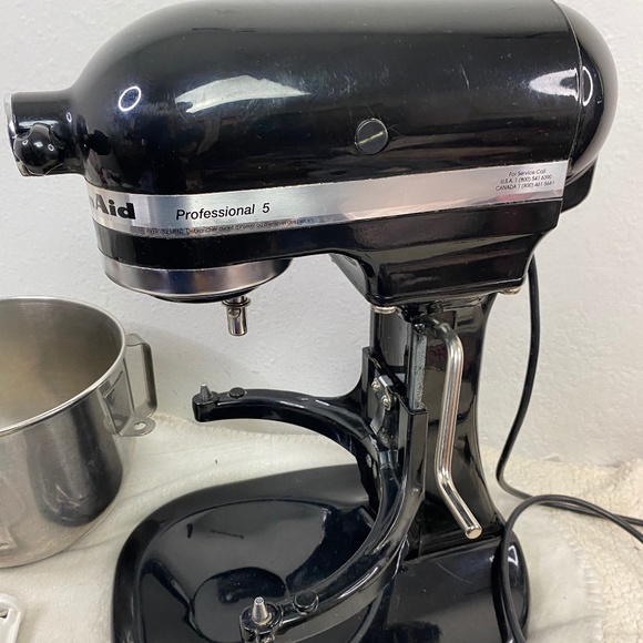 KitchenAid Kitchen Kitchenaid Black Professional 5 Plus Bowllift